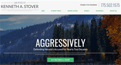 Desktop Screenshot of kenstoverlaw.com